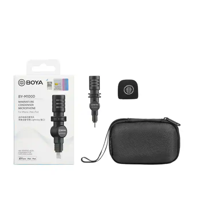 Boya BY-M100D Mininature Condenser Microphone